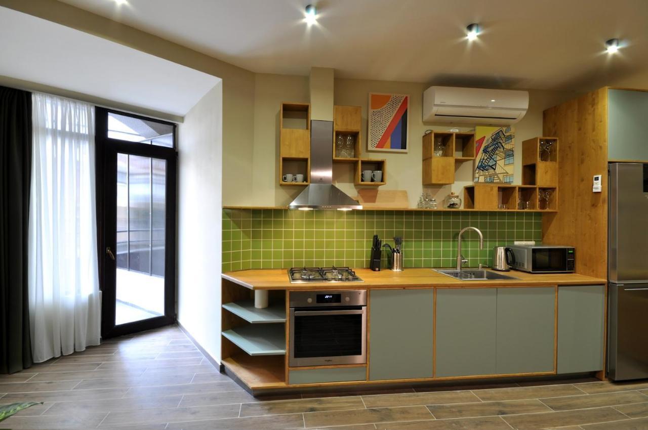 Modern Apartments ティビリシ エクステリア 写真